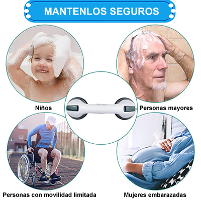 Agarradera con ventosas
