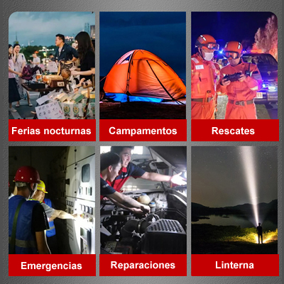 Foco de carga solar