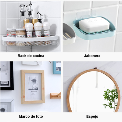 Gancho adhesivo Multiusos