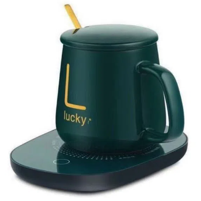 Mug con calentador eléctrico