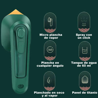 Micro plancha a vapor