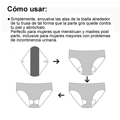 toallas sanitarias lavables